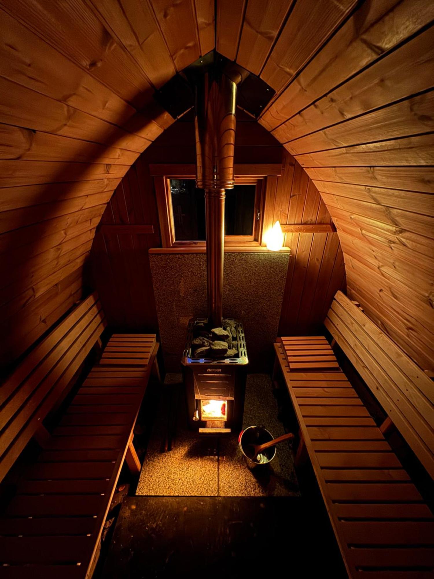 Lehmhaeuschen Mit Sauna Tangermuende Exterior photo